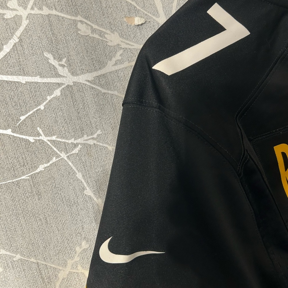 Nike Pittsburgh Steelers Ben Roethlisberger Jersey Black - Picture 3 of 5